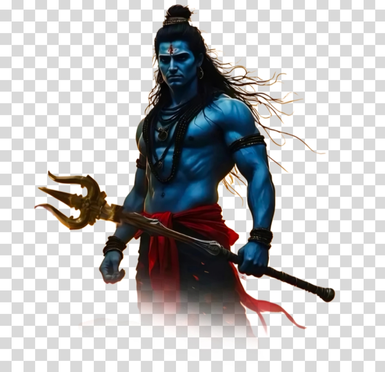 Lord shiva angry png transparent image free