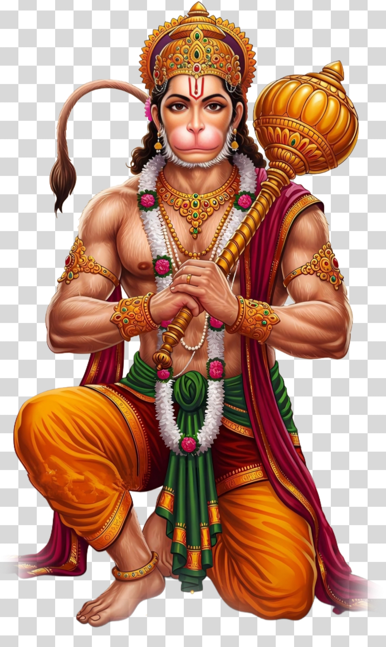 Lord Hanuman PNG transparent image free download