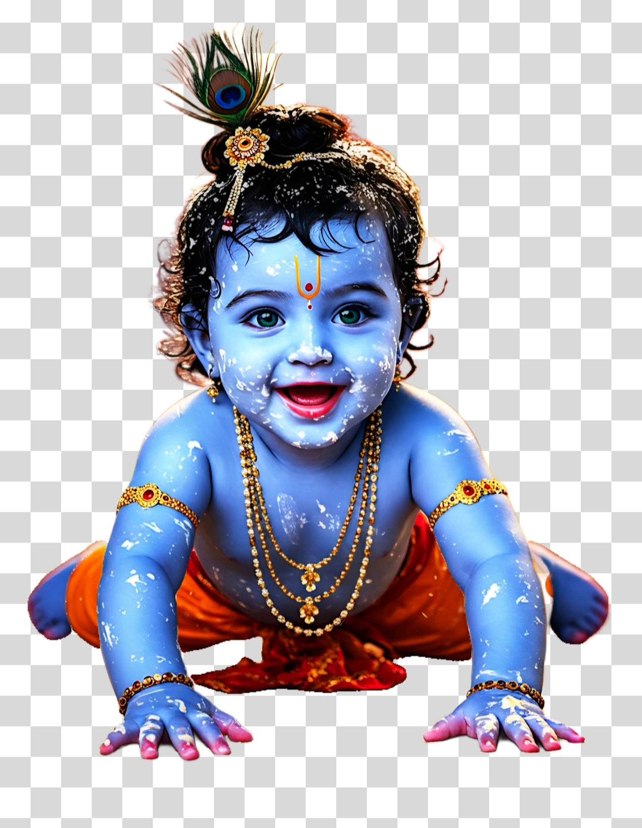 Baby Krishna PNG download