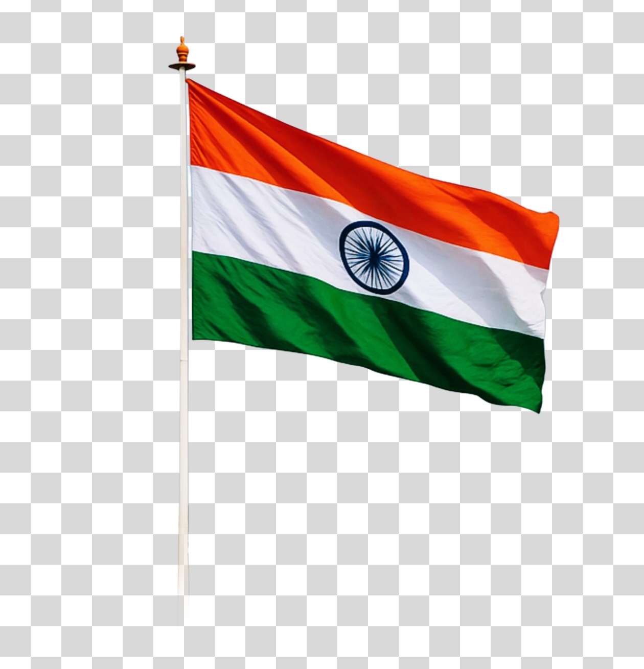 Flag of India PNG transparent image HD download