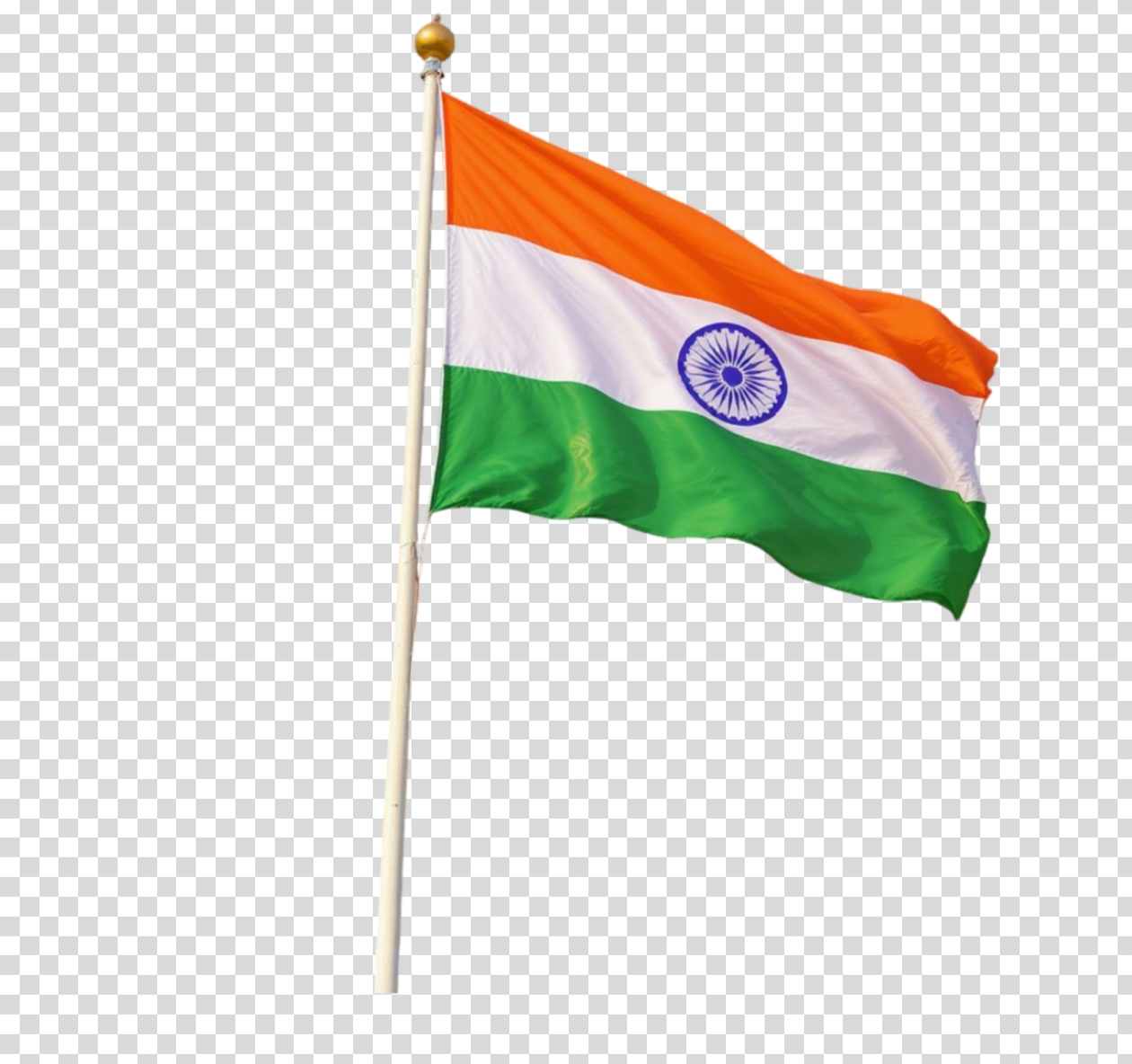 Indian National Flag PNG Image - Transparent Background
